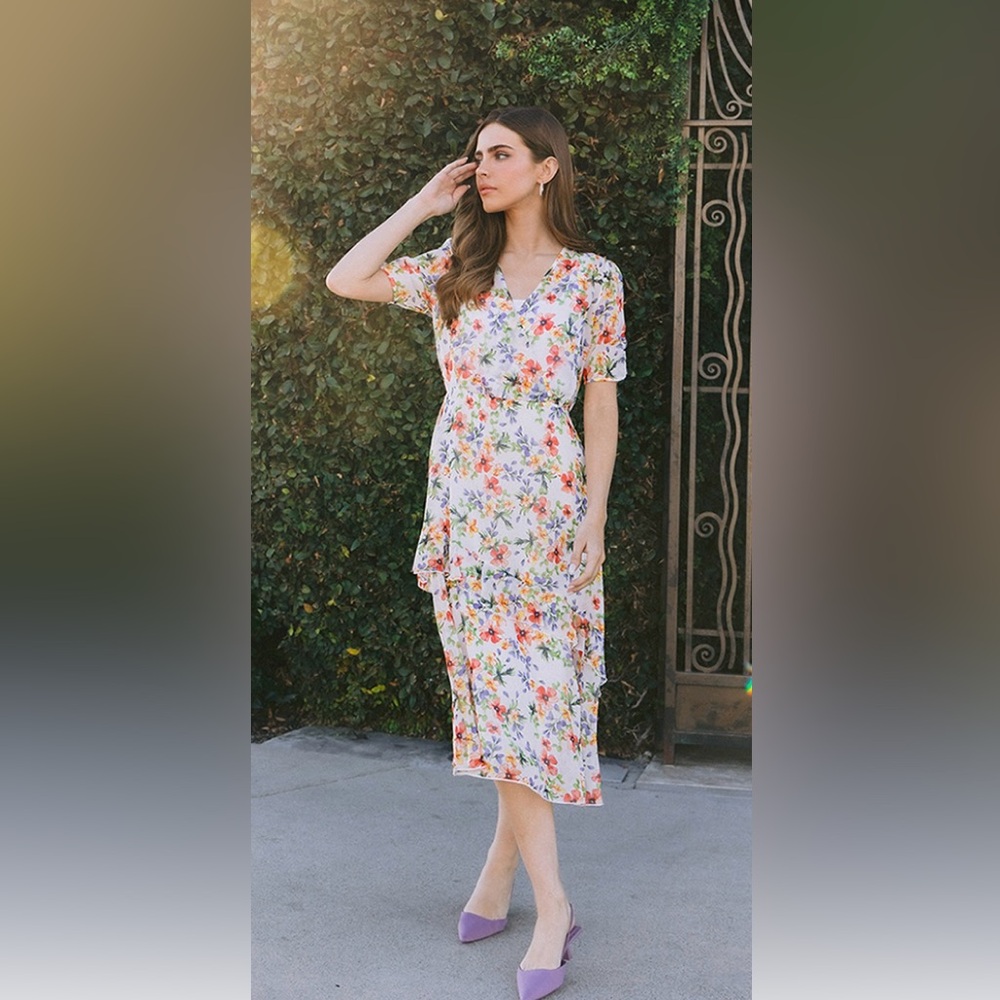 MIDI DRESS - Picture 5 of 7